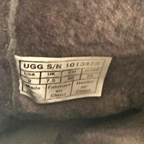 UGG Classic Gray Suede Boots - Picture 7 of 7